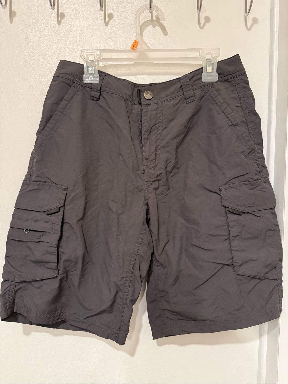 REI Men's Cargo Shorts in Dark Gray